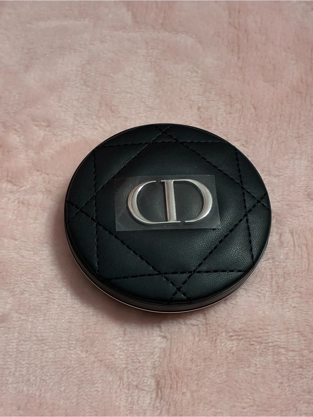 Christian Dior Cannage Quilted Double-Sided Compact Mirror,